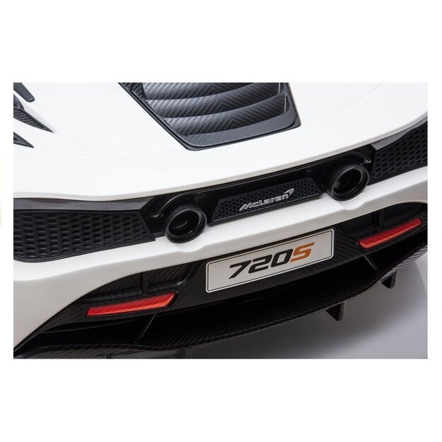 Elektromobilis vaikams McLaren 720S Baltas