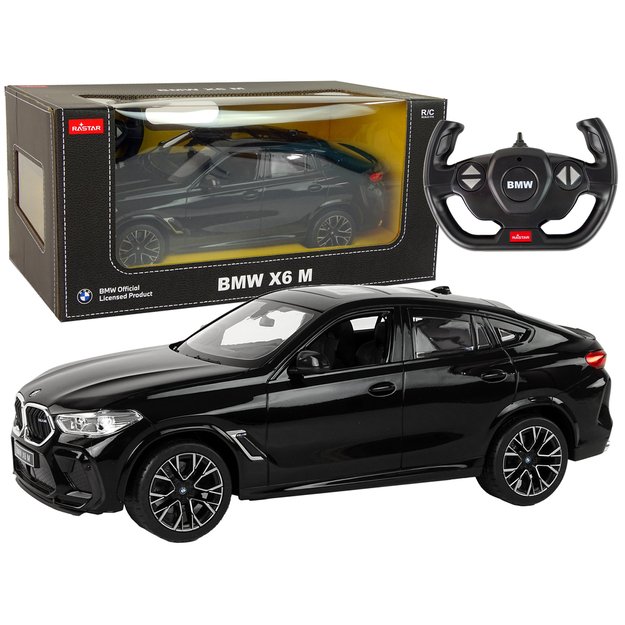 Nuotoliniu būdu automobilis Bmw X6 M 1:14, juodas