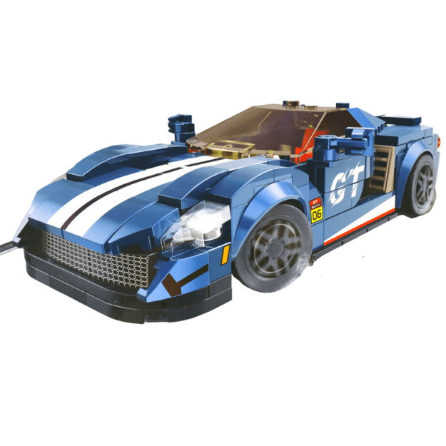 Automobilio ir roboto konstruktorius Fute GT 355 el, mėlynas