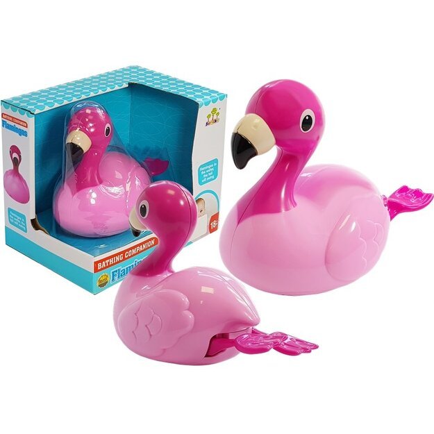 Vonios žaislas flamingas