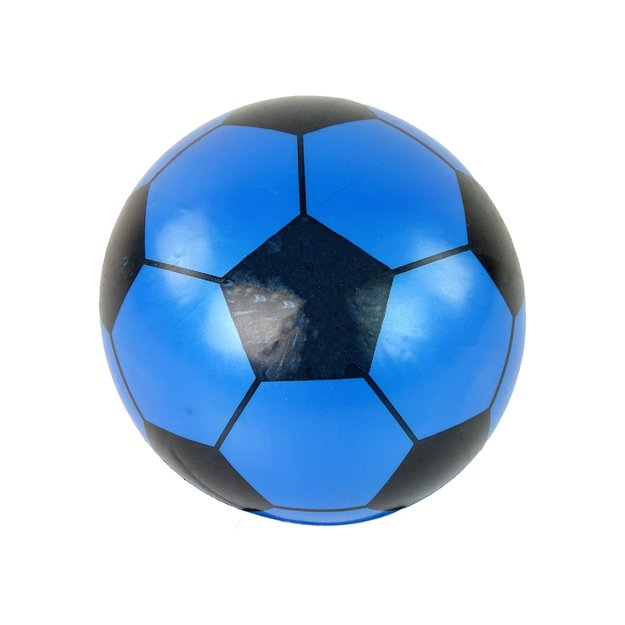 Guminis kamuolys 23 cm, mėlynas
