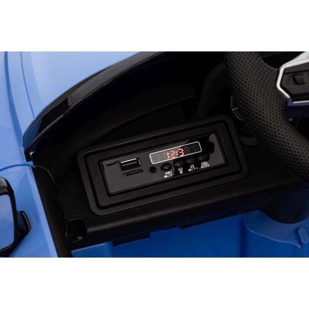 Vienvietis elektromobilis Audi E-Tron GT QLS-6888, mėlynas