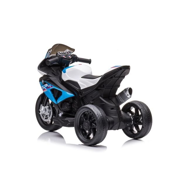 Elektrinis motociklas vaikams BMW HP4, mėlynas