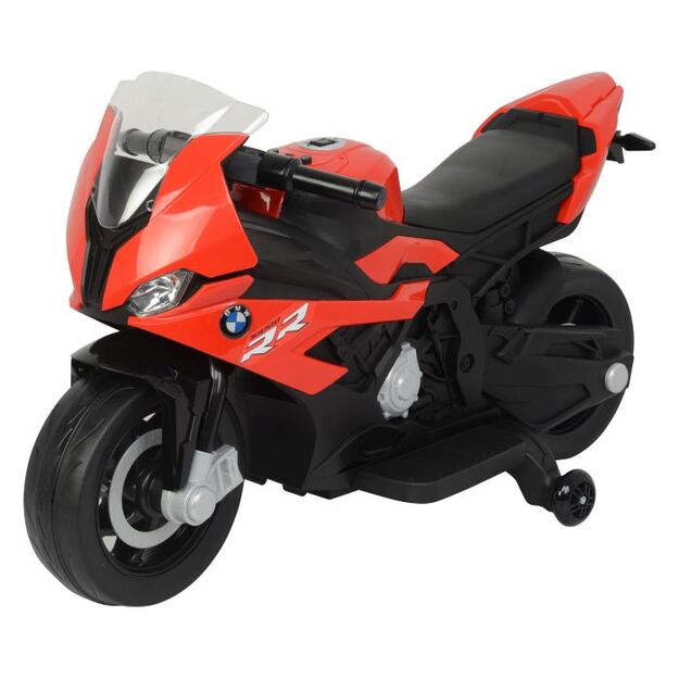 Elektrinis motociklas vaikams BMW S1000RR, raudonas