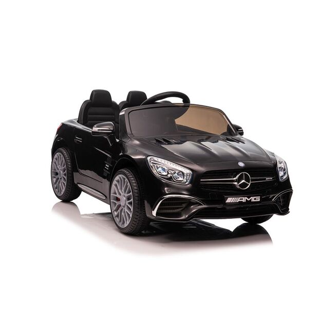 Vienvietis elektromobilis vaikams Mercedes SL65 S, juodas 