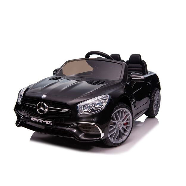 Vienvietis elektromobilis vaikams Mercedes SL65 S, juodas 