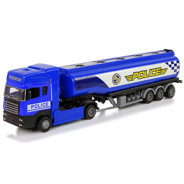 Policijos sunkvežimis-cisterna 30 cm, mėlynas 