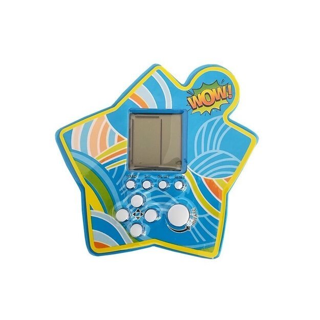 Elektroninis kišeninis žaidimas Tetris, mėlyna žvaigždė