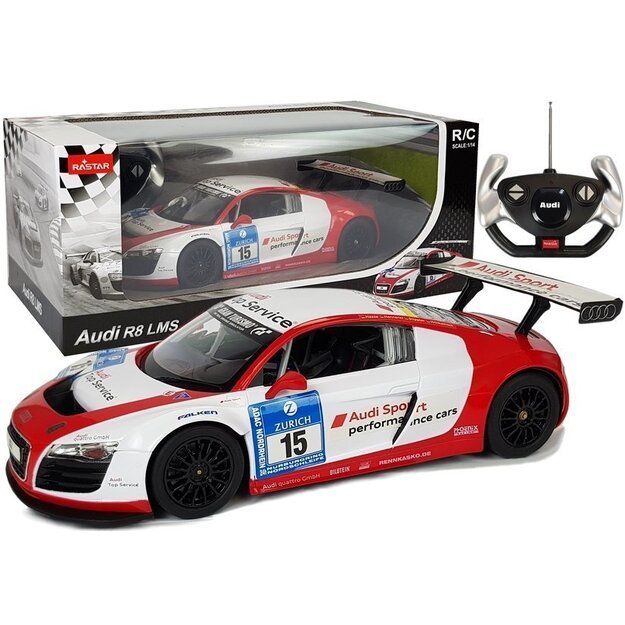 Nuotoliniu būdu valdomas Audi R8 LMS 1:14 - Rastar