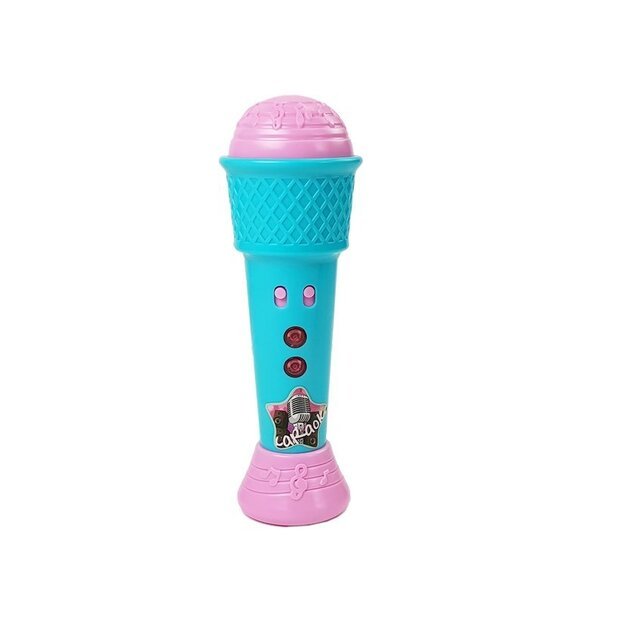Mėlynas vaikiškas karaoke mikrofonas