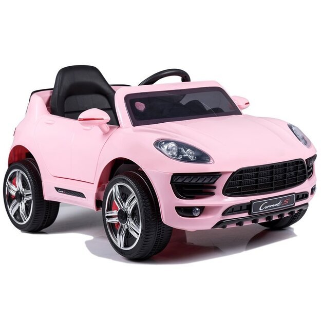 Vienvietis elektromobilis vaikams Coronet S, rožinis