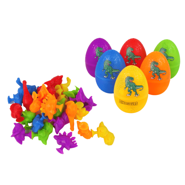 Dinozaurų kiaušiniai su dinozaurais