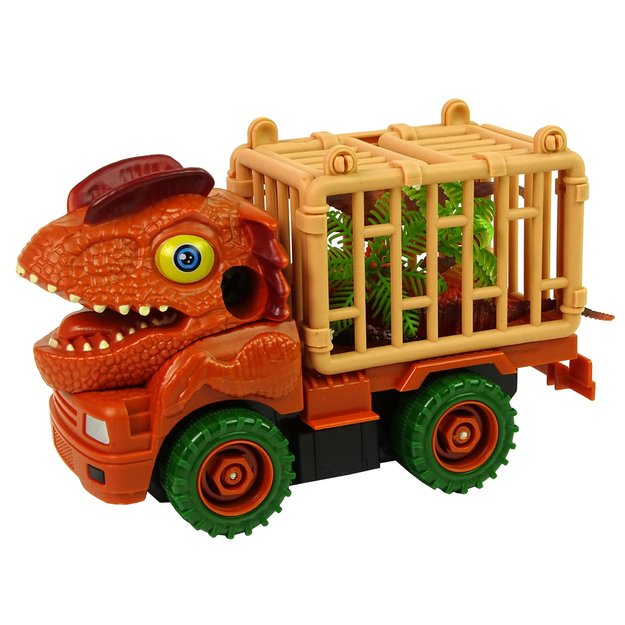 Dinozaurų figūrėlių sunkvežimis