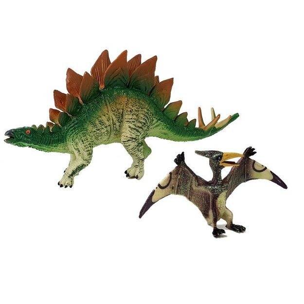 Dinozaurų figūrų rinkinys "STEGOSAURUS AND PTERANODON"