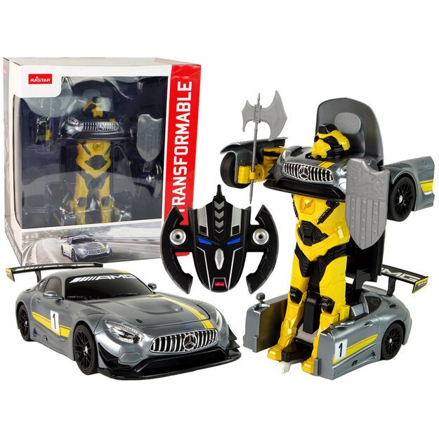 R/C Transformeris Mercedes-AMG GT3 Rastar 1:14