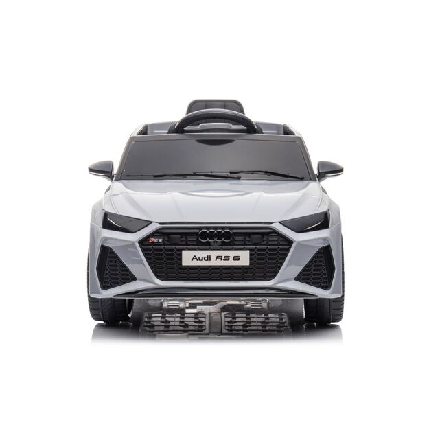 Vienvietis elektromobilis vaikams Audi RS6 BRD, baltas