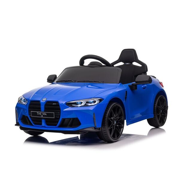 Vienvietis elektromobilis vaikams BMW M4, mėlynas