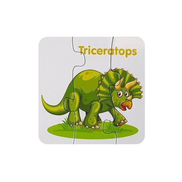 Mokomoji dėlionė - Dinozaurai 10 pav. anglų kalba