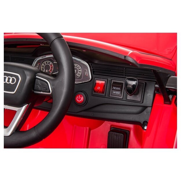 Vienvietis elektromobilis vaikams Audi RS Q8, raudonas