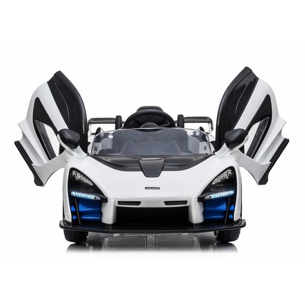 Elektromobilis vaikams McLaren Senna Baltas