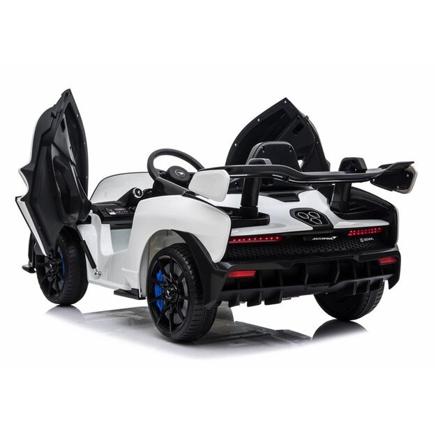 Elektromobilis vaikams McLaren Senna Baltas