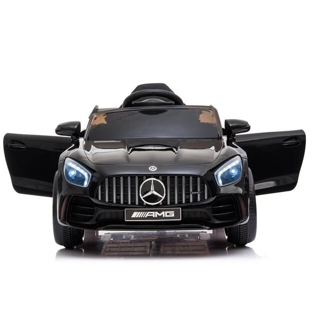 Vienvietis elektromobilis vaikams Mercedes AMG GT R, juodas