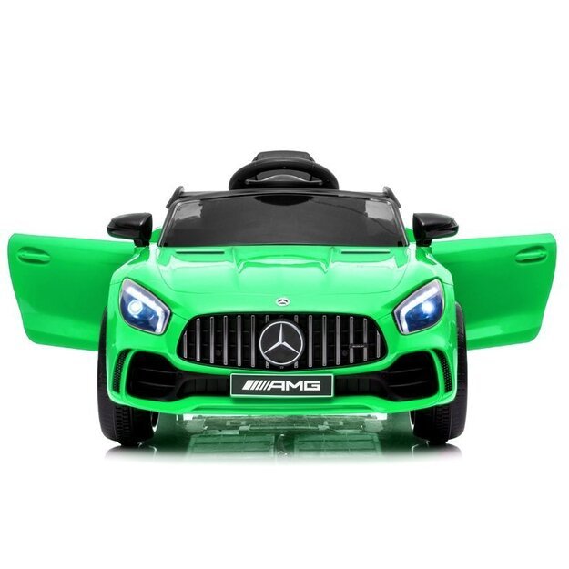 Vienvietis elektromobilis vaikams Mercedes AMG GT R, žalias