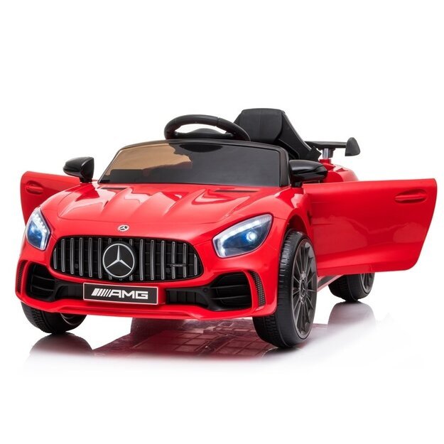 Vienvietis elektromobilis vaikams Mercedes AMG GT R, raudonas