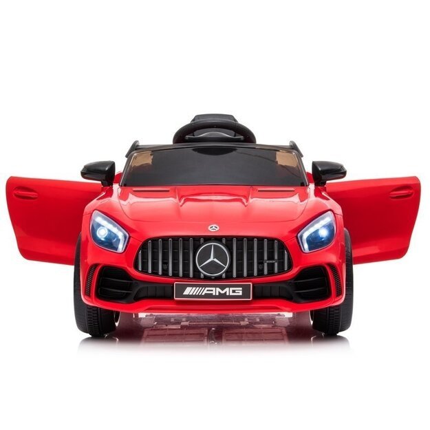 Vienvietis elektromobilis vaikams Mercedes AMG GT R, raudonas