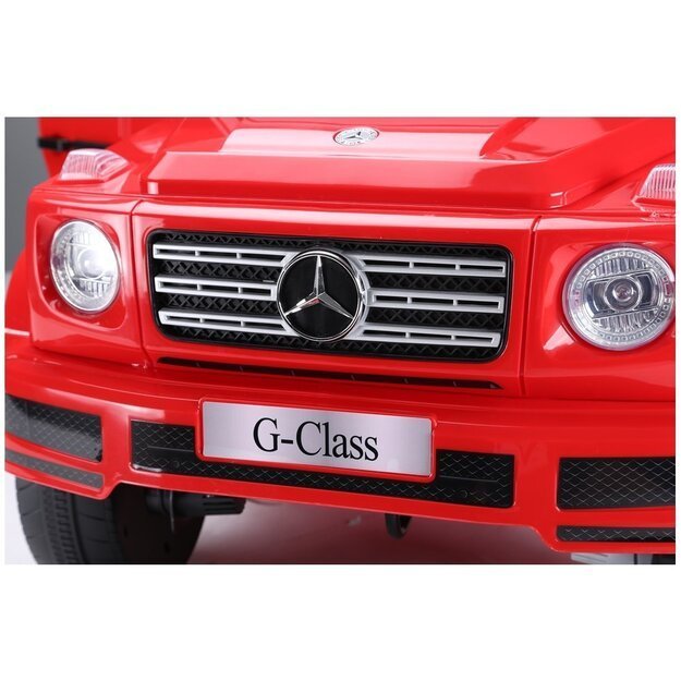 Elektromobilis vaikams Mercedes G500 raudonas