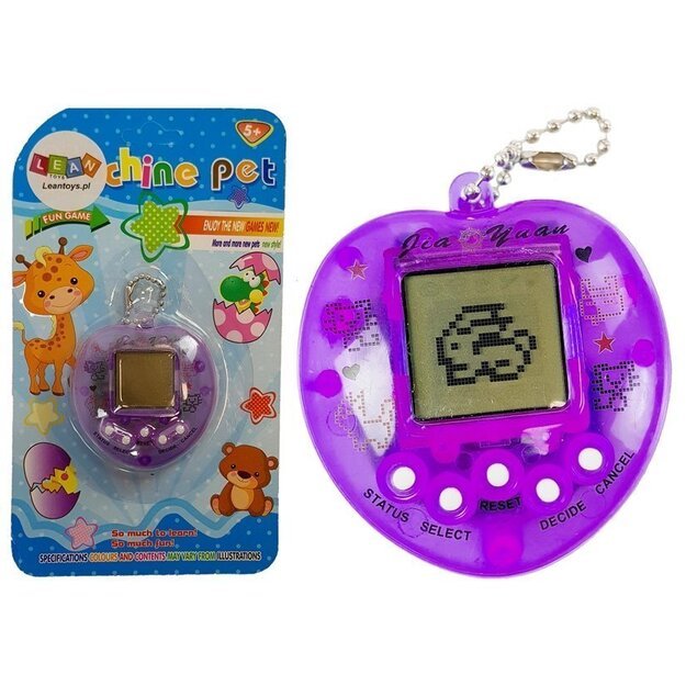 Elektroninis žaidimas „Tamagotchi“ , violetinis