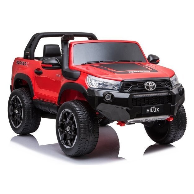 Vaikiškas elektromobilis Toyota Hilux, raudonas lakuotas 3