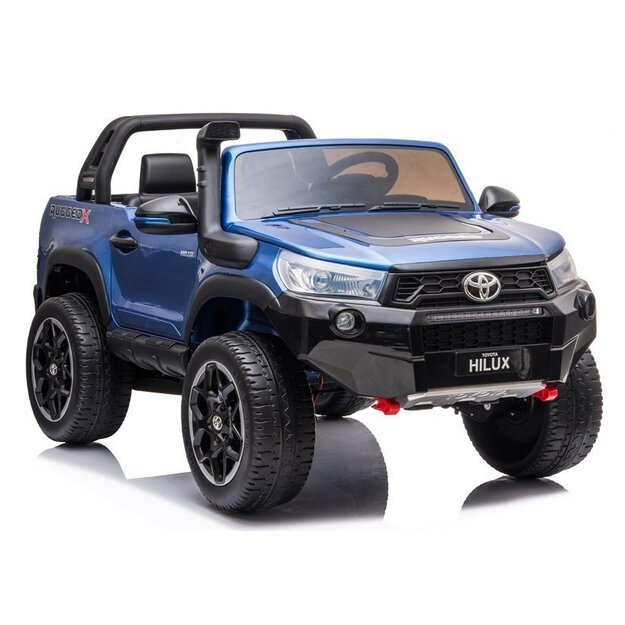 Dvivietis elektromobilis Toyota Hilux, mėlynas lakuotas