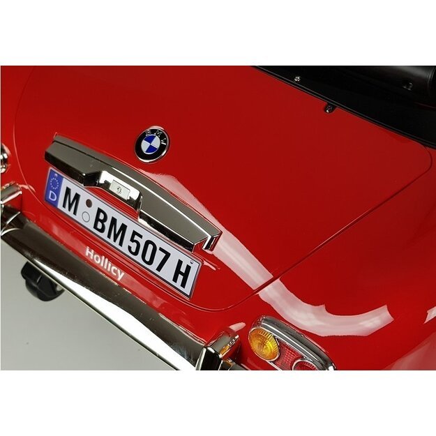 Elektromobilis vaikams BMW Retro Raudonas lakuotas
