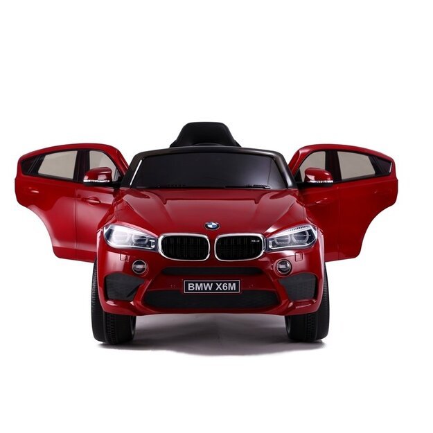 Elektromobilis vaikams BMW X6, raudonas lakuotas