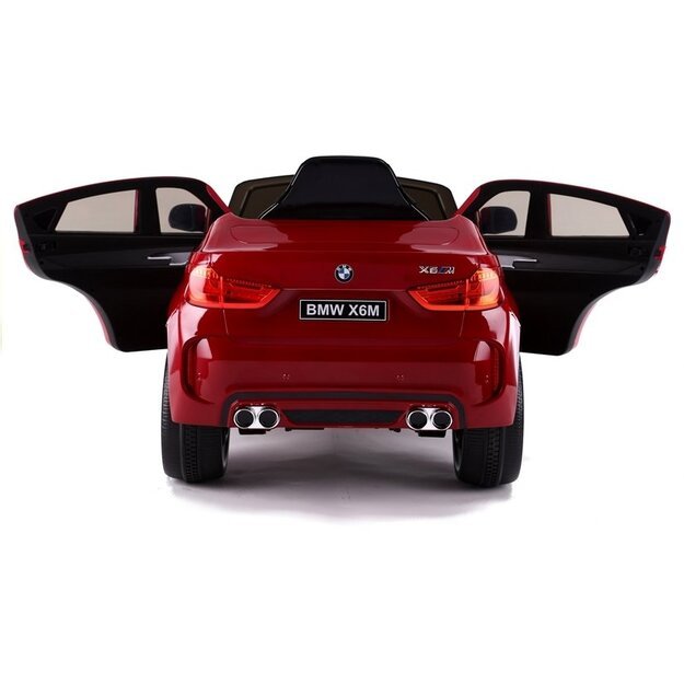 Elektromobilis vaikams BMW X6, raudonas lakuotas
