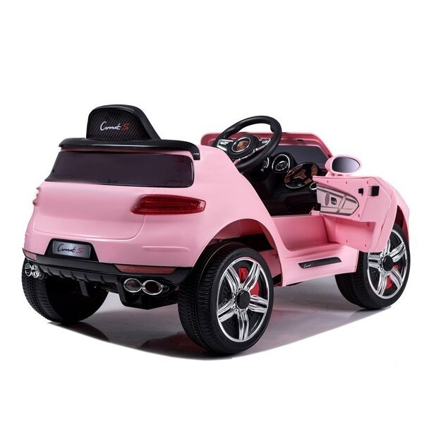 Vienvietis elektromobilis vaikams Coronet S, rožinis