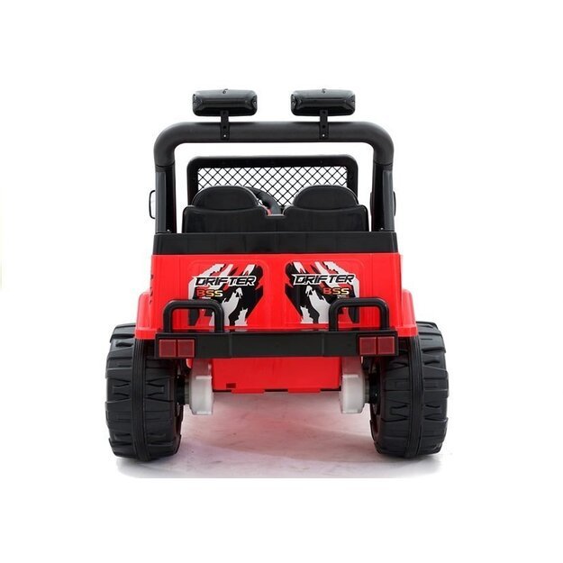 Elektromobilis vaikams Jeep Raptor S618, raudonas