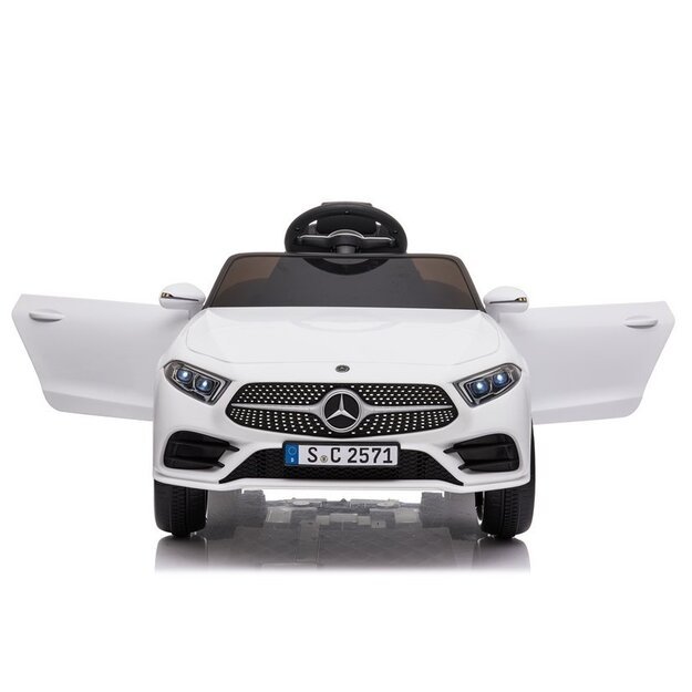 Elektromobilis vaikams Mercedes Benz CLS 350, baltas