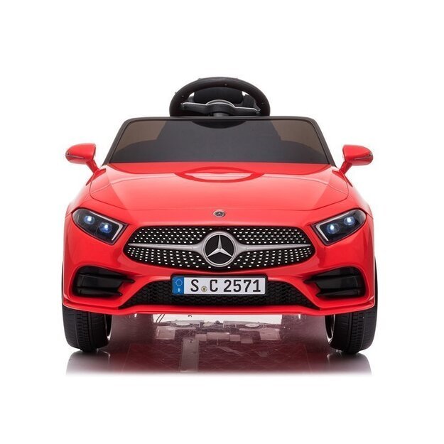 Elektromobilis vaikams Mercedes Benz CLS 350, raudonas