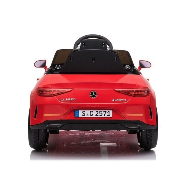 Elektromobilis vaikams Mercedes Benz CLS 350, raudonas