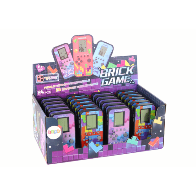Loginis žaidimas Tetris, 2 spalvos