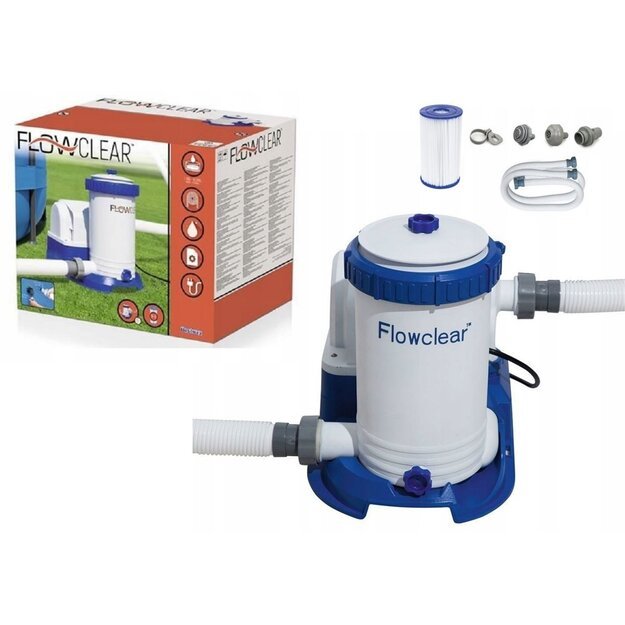 Filtravimo siurblys baseinui 9463 l/h Bestway 58391 | zaislukalnas.lt
