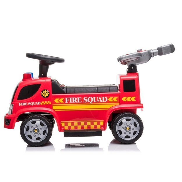 Elektrinis ugniagesių automobilis, raudonas