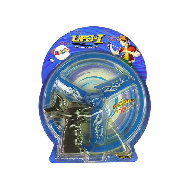 Skraidantis diskas „Ufo Launcher“, mėlynas