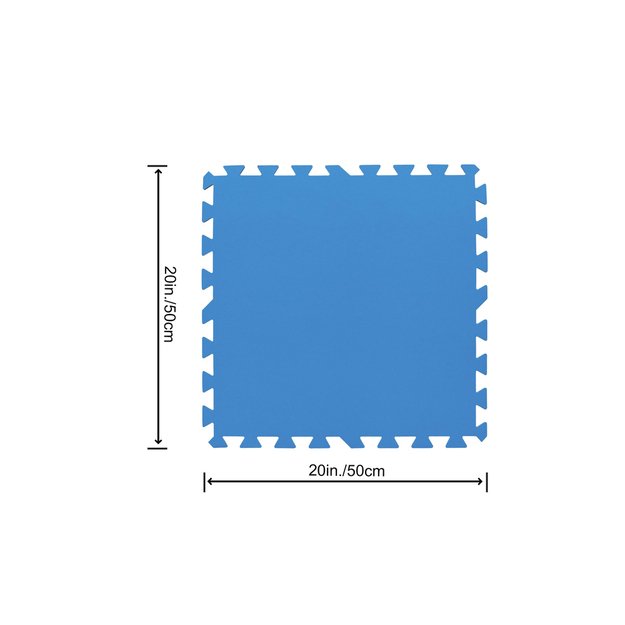 Baseino paklotas - kilimėlis 50 x 50 cm mėlynas, Bestway 