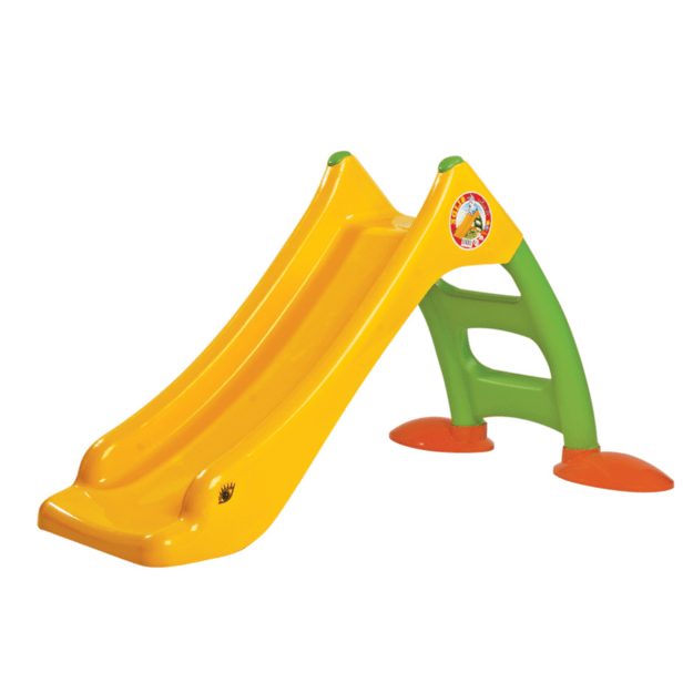 Sodo čiuožykla su kopėčiomis, geltona 