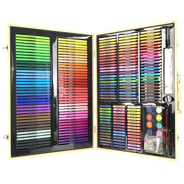 Didelis piešimo ir meno rinkinys, 251 vnt. Premium