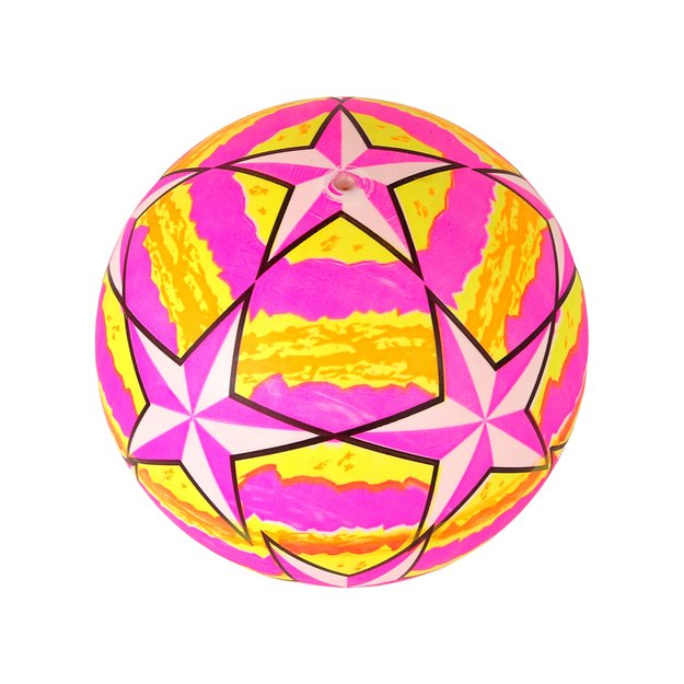 Guminis kamuolys 22 cm, rožinis