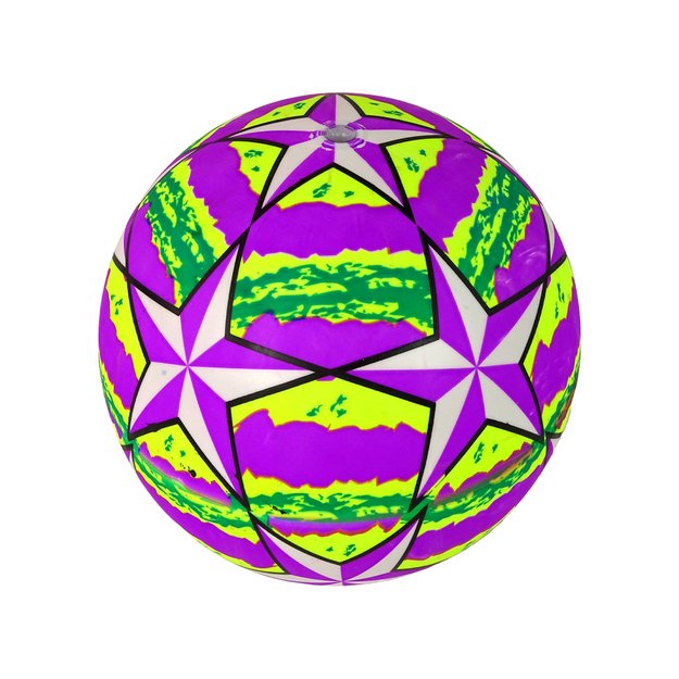 Guminis kamuolys 22 cm, violetinis